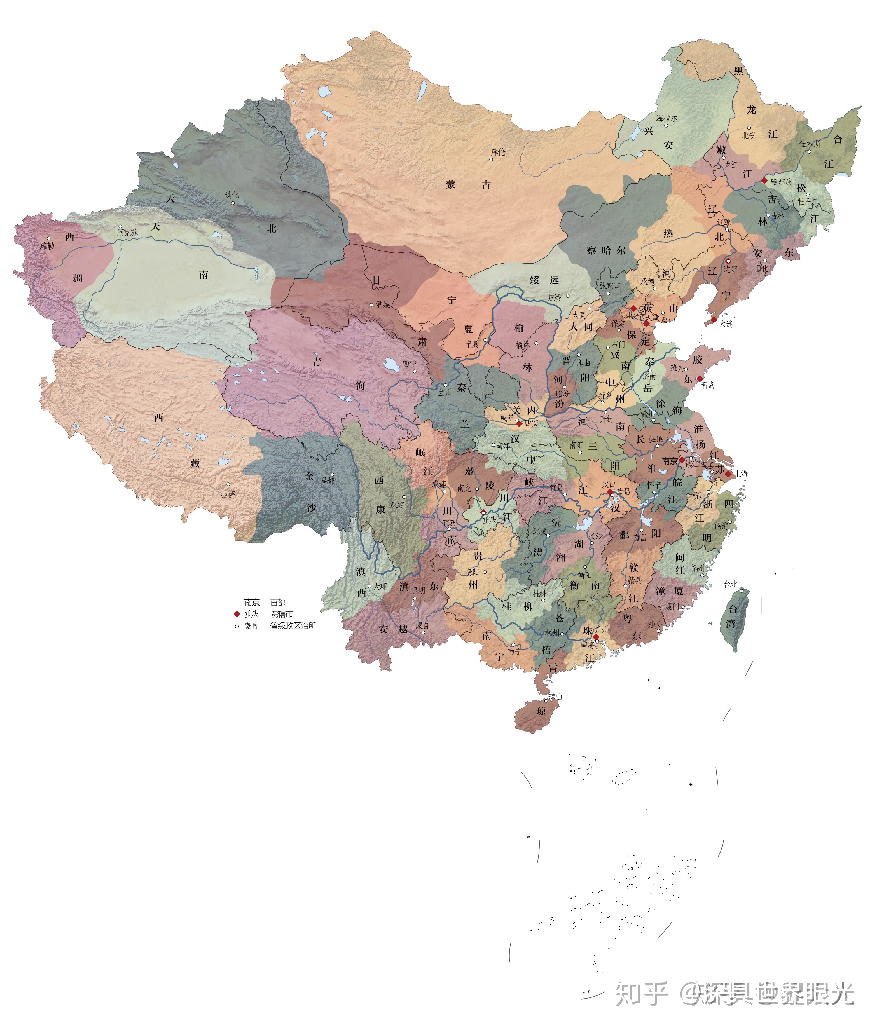 中国行政区划图地图高清版大图 (中国行政区划四川绵阳引见 绵阳市是哪个省的市区)