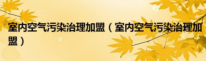 家居空气污染检测数值 (家居空气污染呼吸肥壮保证 家里空气污染重大)