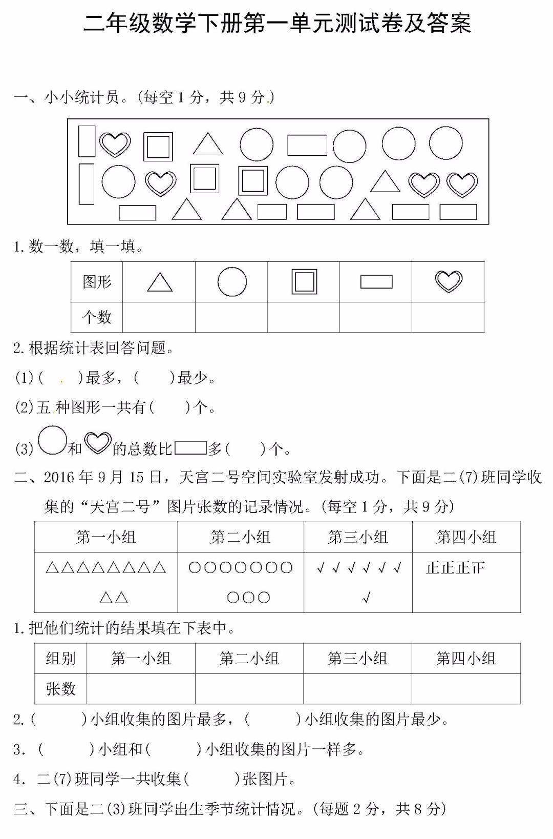 二年级数学单位换算题100道 (二年级数学单位换算大全 4000公斤等于多少吨ya)