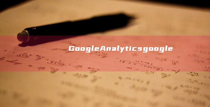 Analyticsgoogle