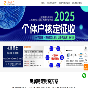 2025年个体户园区核定征收